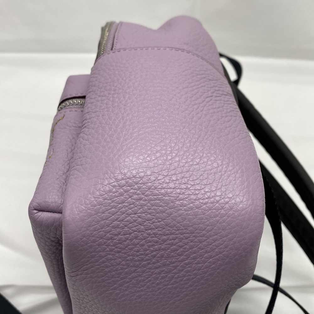 NWT Coach Chelsea Champlain Mini Charlie Backpack Purse Purple Tattoo Graphic - Picture 8 of 11